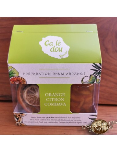 Préparation pour Rhum arrangé: Concentré Orange Citron Combawa