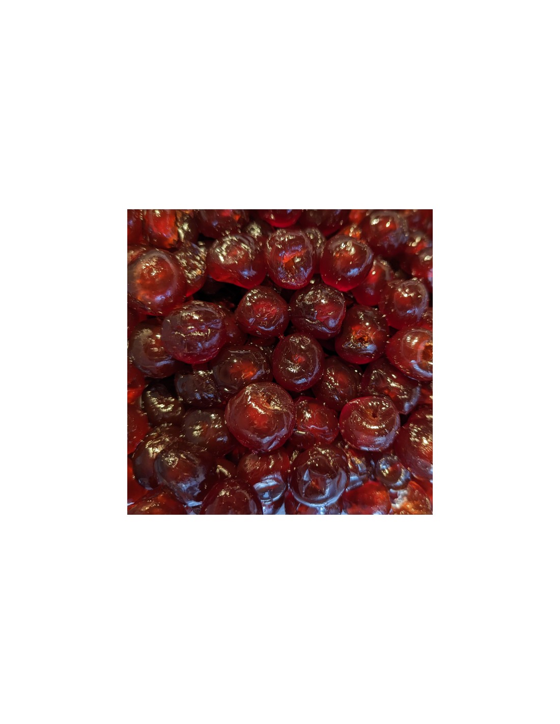 Bigarreaux cerises rouges confites 1 kg - Aptunion