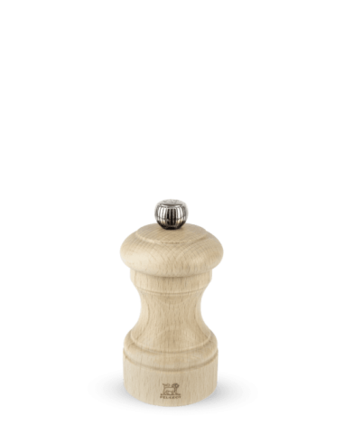 Moulin à sel manuel BISTRO en bois couleur naturel 10 cm 